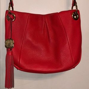 Coral colored Vince Camuto crossbody Purse